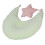 Cuscino modellante per neonati in cotone verde chiaro 8