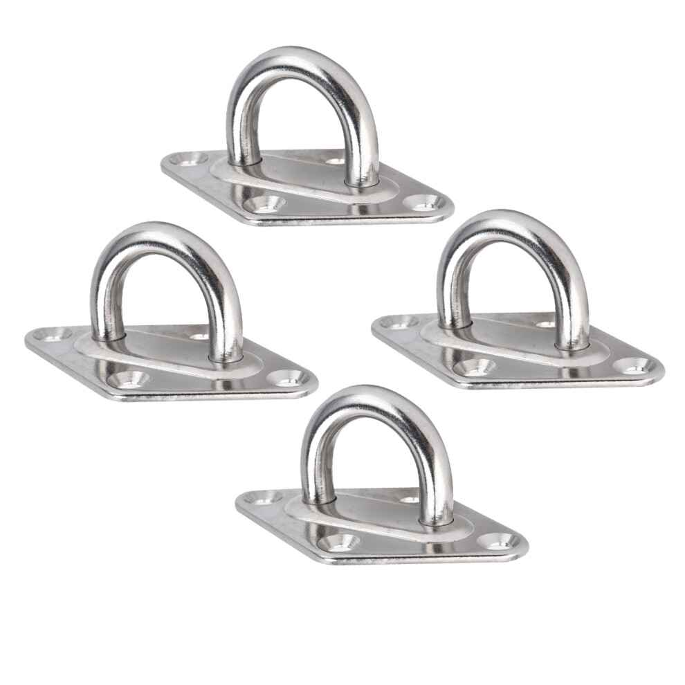 Heavy Duty 304 Stainless Steel Rhombus Ceiling Wall Hook Set 8231333230785