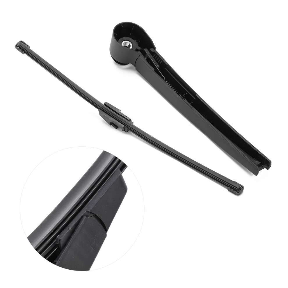 Rear Windshield Wiper Arm With Blade For Variant 2005-2014, Abs Rubber 8201333231372