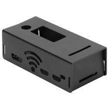 Custodia per hotspot RPi Shell in lega di alluminio trasparente