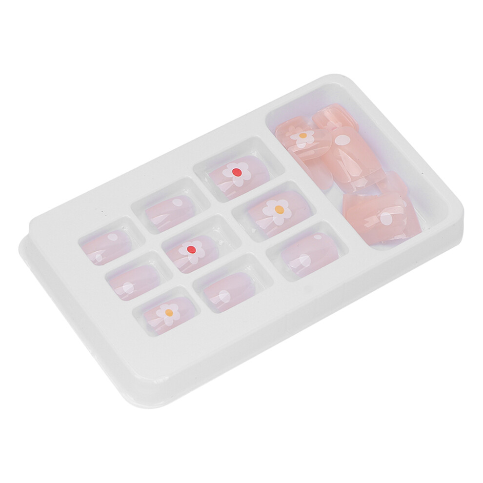 Nail Art Set P151: 24pcs Glue-On Fake Nails in Multiple Sizes