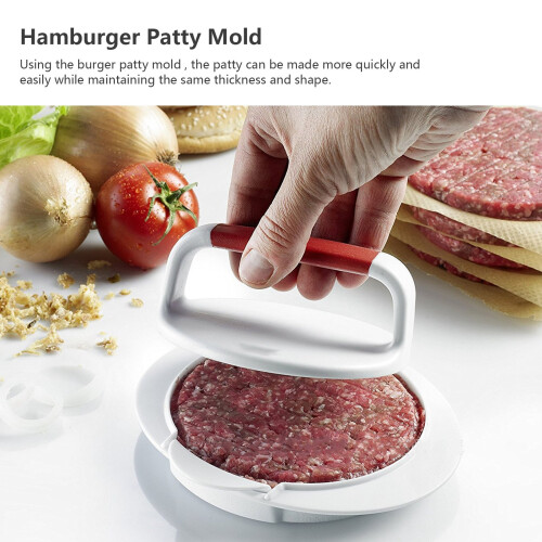 Stampo antiaderente per hamburger in ABS 223 g / 7,9 oz 2