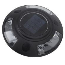 Aluminum Solar Road Stud Light Waterproof IP68, 12 LED Blue