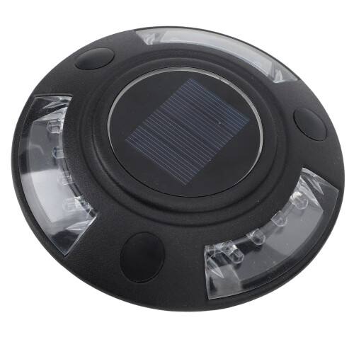 Aluminum Solar Road Stud Light Waterproof IP68, 12 LED Blue