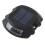IP68 Waterproof Solar Dock Light 12 LEDs Aluminum Alloy Black 16