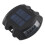 IP68 Waterproof Solar Dock Light 12 LEDs Aluminum Alloy Black 14