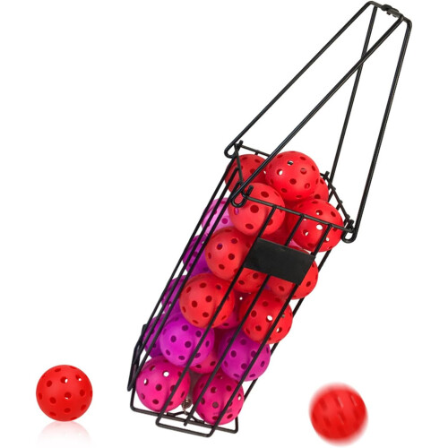 Portable Pickleball Basket With Handle 1