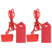 2Pcs Running Machine Safety Switch Lock Magnet Key
