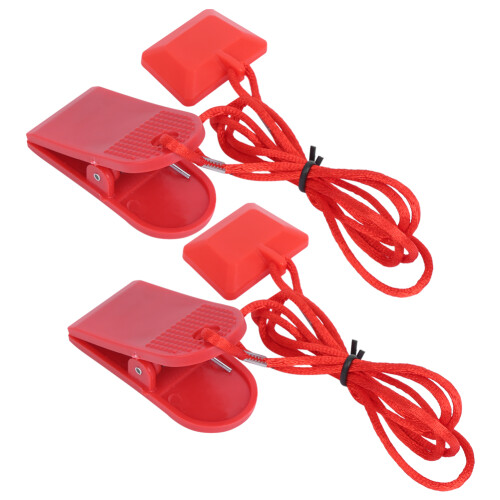 2Pcs Running Machine Safety Switch Lock Magnet Key 1