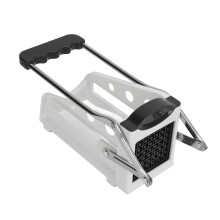 Manuelle French Fry Schneidemaschine Professioneller Kartoffelschneider Edelstahl Ideal für Kartoffeln, Möhren, Gurken S