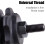 Compound Bow Rubber Silencer, Universal Thread Extension Damper 4