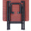 1:12 Table et tabouret pliants pour maison de poupée 7x7/4x2.9 cm 11