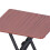 1:12 Table et tabouret pliants pour maison de poupée 7x7/4x2.9 cm 5
