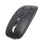 Mouse con guscio elegante 450 mAh Nero 800/1200/1600 DPI 13