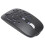 Mouse con guscio elegante 450 mAh Nero 800/1200/1600 DPI 12