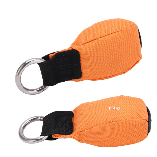 Orange Nylon Arborist Throw Bag – 350g Tree Climbing Rigging Equipment 2
