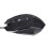 Mouse ottico cablato ergonomico RGB da 3200 DPI nero 3