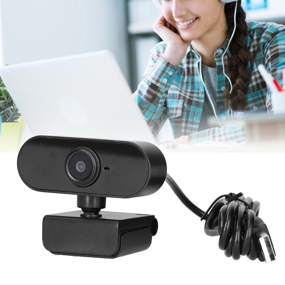 Usb 1080P Webcam With Microphone For Laptop Recording And Video Chat 8461333240730
