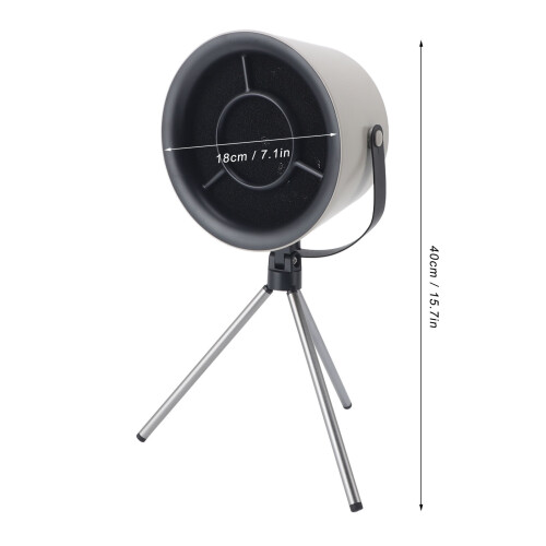 Hotte de cuisine de table 5V 3 vitesses gris/noir 1