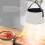 Hotte de cuisine de table 5V 3 vitesses gris/noir 9