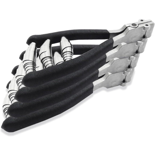 LX Tennis Stringing Machine Wide Head Racket String Aid Starter Clamp Manual Tool Pliers for Badminton Racket 2
