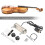 Violin Pickup Set No Noise Electronics Copper Plastic 43x5.6mm 7