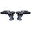 2 pièces de sliders d'axe en titane pour CB650R/CBR650R 12
