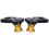 2 pièces de slider d'axe pour CB650R/CBR650R jaune 12