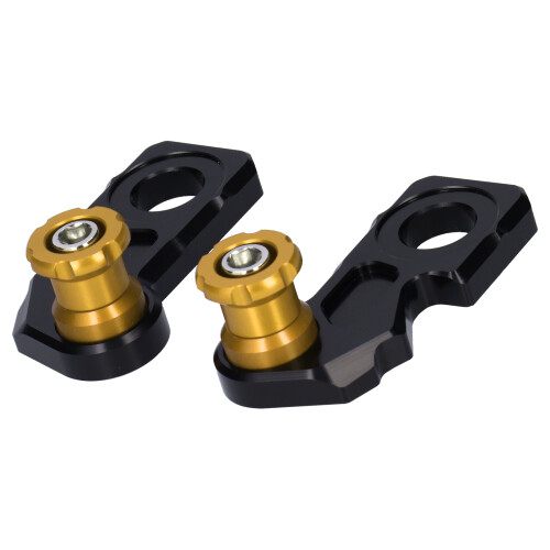 2 pièces de slider d'axe pour CB650R/CBR650R jaune 2