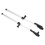 2pcs RV Window Support Rod 310‑435mm Telescopic 2
