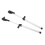 2pcs RV Window Support Rod 310‑435mm Telescopic 1