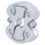 2Pcs Aluminum Hex Clamping Hub 5mm Center Hole M4 Thread Durable 6