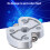 2Pcs Aluminum Hex Clamping Hub 5mm Center Hole M4 Thread Durable 9