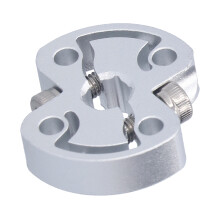 2Pcs Aluminum Hex Clamping Hub 5mm Center Hole M4 Thread Durable