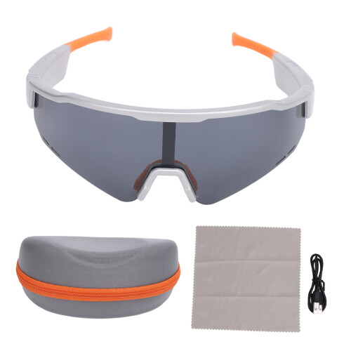 K18 UV400 Smartbrille 150mAh Schwarz BT Größe M 1