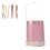 Stäbchenhalter pink transparenter Deckel 189.00g 4
