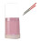 Stäbchenhalter pink transparenter Deckel 189.00g 6