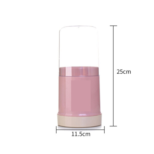 Stäbchenhalter pink transparenter Deckel 189.00g 1