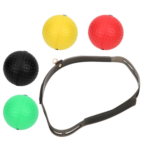 4 Ball Boxing Response HeadMounted Adjustable PU 2