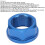 M25 Écrou d'axe de roue arrière 61010086000 125-450cc bleu 6