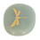 Thumb Worry Stone Nature Crystal Gold Dragonfly 9