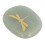 Thumb Worry Stone Nature Crystal Gold Dragonfly 10