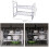 Under Sink Storage Shelf Retractable Double Layer Kitchen Bathroom Organizer 2