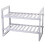 Under Sink Storage Shelf Retractable Double Layer Kitchen Bathroom Organizer 3