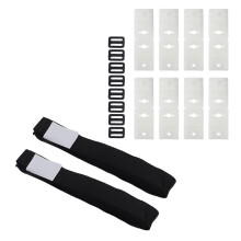 Adjustable Pool Cover Reel Strap for Solar Blanket, PVC & Nylon, 178cm