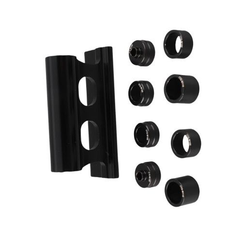 Supporto forcella per bicicletta a sgancio rapido nero 110x37x56mm 1