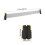 Retractable Table Tennis Net Rack Portable Plastic 12
