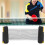 Retractable Table Tennis Net Rack Portable Plastic 9