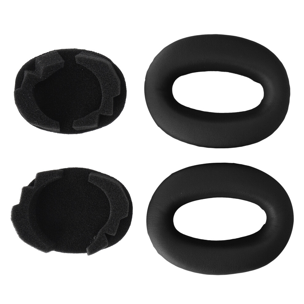 Replaceable Pu Leather Ear Pads For Mdr-1000X/Wh-1000Xm2, Black 6901333252590