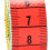 Mètre ruban souple à boucle dissimulée colorée 1 pièce 7